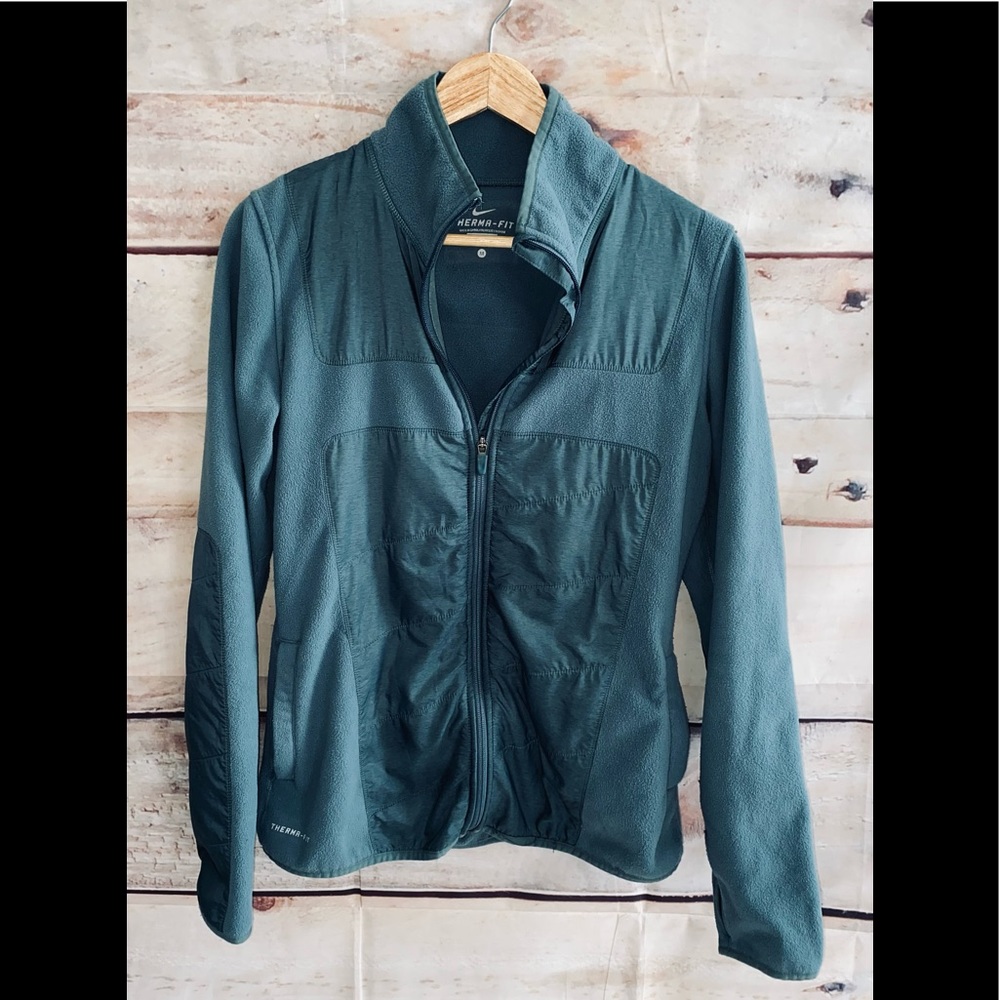 NIKE Zip Up Fleece Jacket sz M